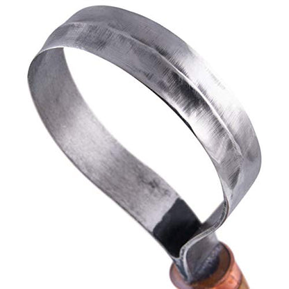 Wood Carving Scorp Knife | Round Carving Tool for Spoons, Bowls, and Cups | Spoon Bowl Carving Tools | Beginners | Oak Wood Handle with Carbon Steel Blade (3'in full scorp) - size: 3'in full scorp