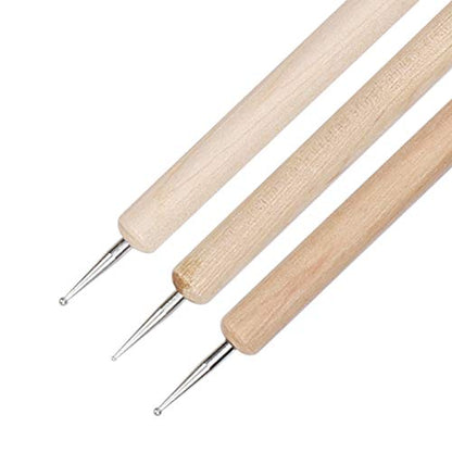 25 - Piece Ceramic Pottery Tools Set, Clay Sculpting Tools for Handbuilding and Wheel Throwing, Stainless Steel + Wood + Silicone Clay Modeling Kit with Storage Bag for Artists, St