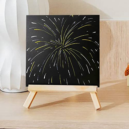4.9x4.9 Inches Black Paper Sketchbook,30Sheets (180gsm /110lb) Premium Heavyweight Paper Sketchbook,Art Sketch Book for Pencil, Pastel, Gel Pen, Charcoal, Metallic Marker - color: 1-4.9x4.9 inch-180gsm-blcak paper