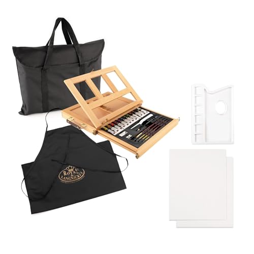 Royal & Langnickel Easel Art Set W/Easy to Store Bag, Watercolor