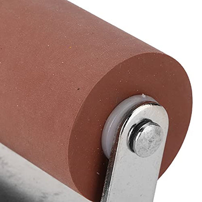 3 Sizes Printmaking Brayers, Soft Rubber Brayer, Ink and Glue Roller Set, for Printmaking, Scrapbooking, and Painting, with Comfortable Handle, Easy Operate, Cleanable Design - size: 10cm