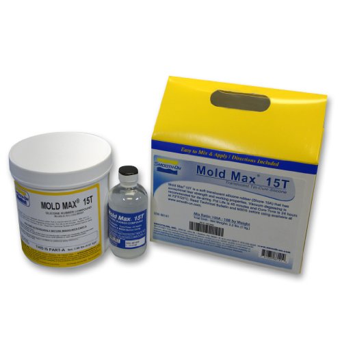 Mold Max 15T - Translucent Condensation Cure Silicone Rubber Compound - Pint Unit - size: Pint Unit