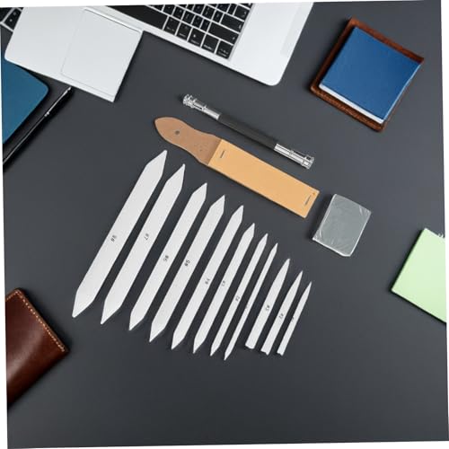 Homoyoyo Blending Stumps and Tortillions Set and Pencil Extension Tool 33pcs with Sandpaper Pencil Sharpener Versatile Media Compatibility and Precision Tools Combination for Outdoor