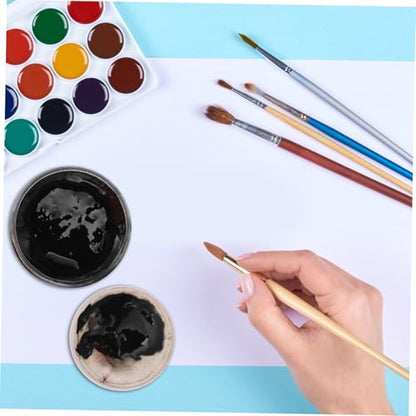 300ml Water Based Printing Ink Black Color Paste Lightweight and Portable for Painting and Creation Suitable for Students and Artists