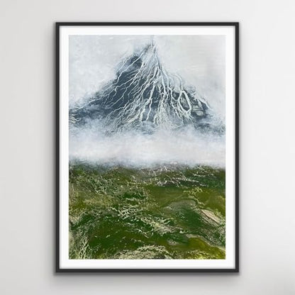 KAMENSKAYA Delaminating Alcohol Inks - Delaminating Ink Set 'Iceland' - 8 pcs. 1 Fl Oz (30 ml) Each - color: Iceland