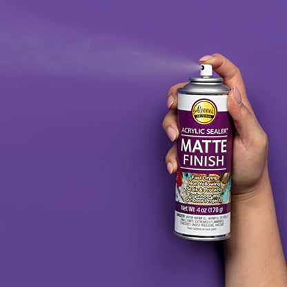 Aleene's Acrylic Spray Sealer Finish Varitey Pack 4 oz. 3 Pack - Gloss, Matte, Pearlescent