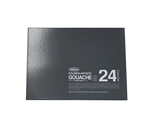 Holbein Artist Gouache Set of 24 G715 : 24 x 15ml tubes