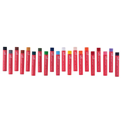 Oil Pastel Set, 20 Pieces, Designed for All Skill Levels, Soft Texture, Vibrant Colors - style: Oil Pastel