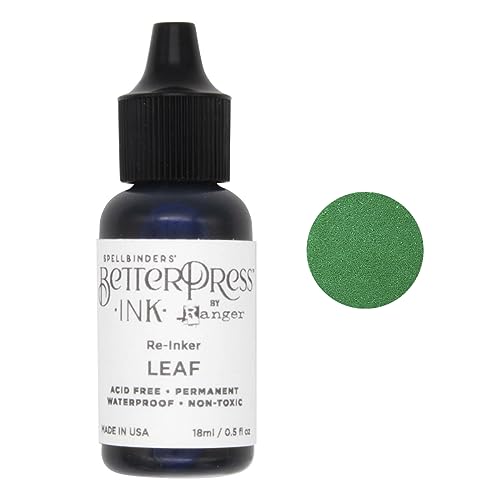Spellbinders BetterPress Letterpress Ink Pad & Reinkers Bundle (Flower Garden) - color: Flower Garden