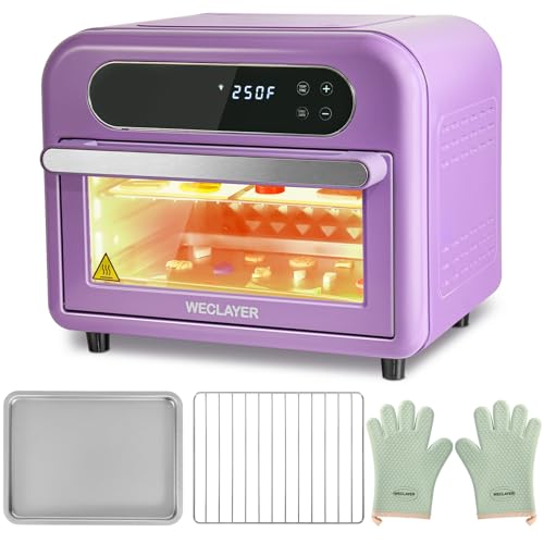 12L Polymer Clay Oven with Fast Preheat,Precise Temperature and Time,13QT/12L 120V 1200W Large Capacity Electric Oven for bake Clay,Polymer Clay Tools,Includes Tray,Wire Rack,Thickened Gloves