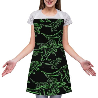 Chef Bib Apron for Restaurant, Anti-Stain with Pocket Adjustable, Cooking Dishwashing Lab Use - color: Style (557)