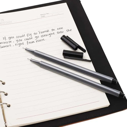 Mr. Pen- Black Fineliner Pens, 12 Pack, Fine Point | Smooth Bible Journaling Pens for Note-Taking, Sketching, Planning, Art Projects, Small Detailing, Fine-Ink Drawings - color: Black, size: 12 Pack