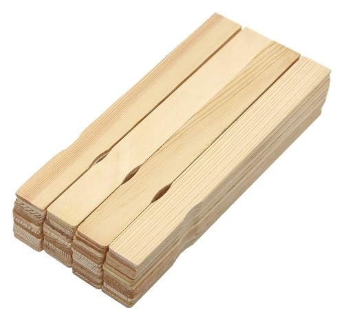 7" Wooden Paint Paddle Sticks/Mixing and Epoxy Sticks - Package of 100ct - size: 7"-Pack of 100ct