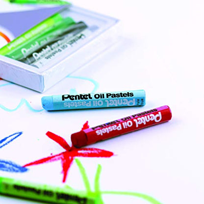 Pentel Arts Oil Pastels, 16 Color Set (PHN-16)(Pack of 96, 1536 Count Total) - size: 1 Count (Pack of 1536)