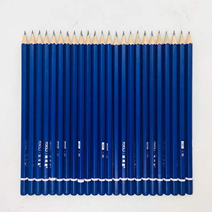 XDT#HB Drawing Pencils 24 Piece Set, Pro Art Graphite Sketching&Shading Supplies, Ideal For Kid Beginner Student Adults Artist - color: HB 28 Pc Set