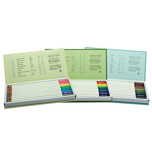 Tombow 51525 Irojiten Colored Pencil Dictionary Set, Rainforest, Set of 30. Beautifully Crafted Wax-Based Colored Pencils with Enamel Finish - color: Rainforest