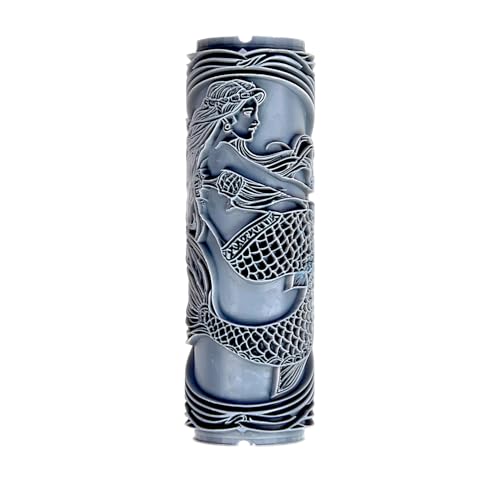 Mermaid Clay Texture Roller 4" for Polymer Clay - color: Mermaid Roller