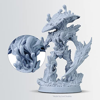 ANYCUBIC Upgraded Standard 3D Printer Resin, 405nm SLA Fast UV-Curing Resin, High Precision & Rapid Photopolymer for 8K Capable LCD/DLP/SLA 3D Printing (Grey, 1000g) - color: Grey, size: 1kg