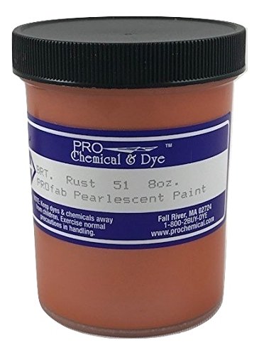 Pearlescent Textile Paint 8 oz. (Rust) - color: Rust