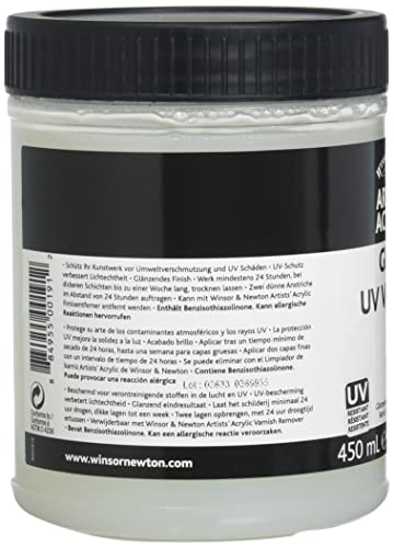 Winsor & Newton Professional Acrylic Medium, Gloss UV Varnish, 450ml (15.2-oz) - color: Gloss Uv Varnish, style: 450ml (15.2-oz)