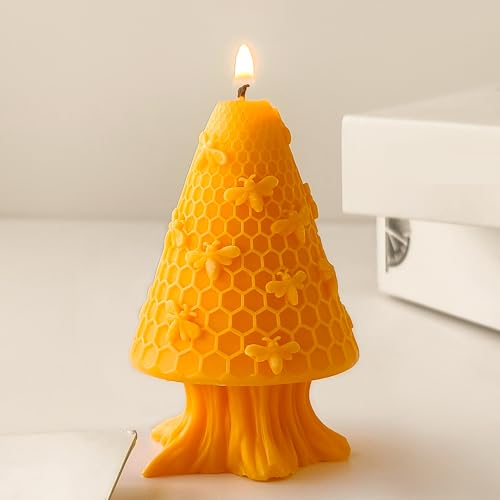 Honeycomb Silicone Cylinder Mold for Resin Casting & Candle Making - color: jh-honeycomb-5170