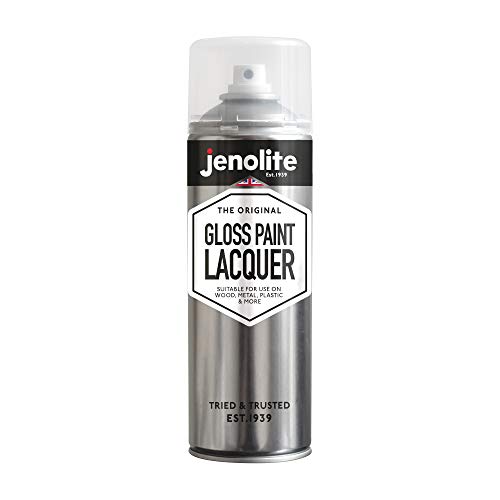 JENOLITE Clear Gloss Lacquer | Crystal Clear Finish | Enhances & Protects Surface and Paintwork from Corrosion & UV Damage with Non-Yellowing Sealer | 500ml (16.9fl oz) - color: Clear Gloss