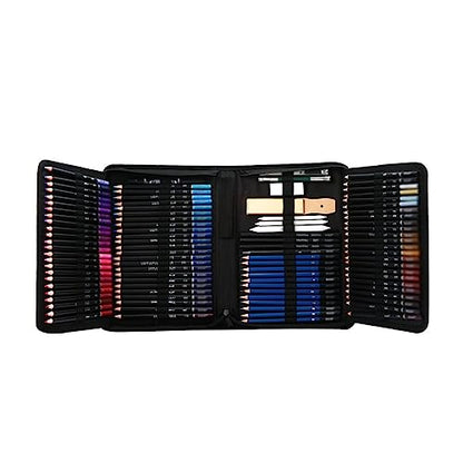 145 Pieces Oil Based Colour Pencil Set Art Sketch Pencils Professional Drawing Set Complete Set