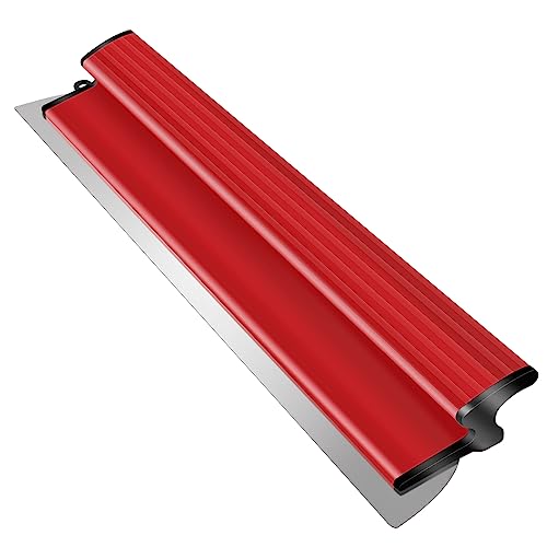 suokoun 32 Inch Drywall Skimming Blade, 0.38mm Stainless Steel Blade, Drywall Knife for Drywall/Plaster/Wallboard - size: 32inch