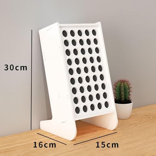 Milageto Marker Organizer Storage Organizer,45 Slots, Versatility Ideal Gift Marker Holder Rack for Desk Home