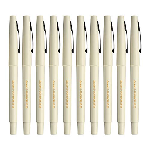 Luxor Graphic Micro Pen Blue Bopp Pouch (pack of 10 pen) - color: Blue