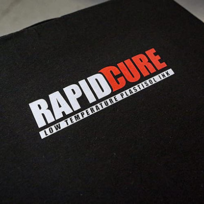 Rapid Cure® Screen Printing Ink White (8oz.) - Plastisol Ink for Screen Printing, Fast Curing Fabric Paint - Screen Print Direct®, USA Made - color: White, size: 8 fl oz
