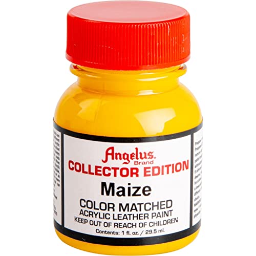 Angelus Collector Leather Paint 1 oz Maize - color: Maize