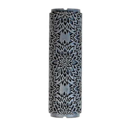 Bloom Wheel Clay Texture Roller 4" for Polymer Clay - color: Bloom Wheel Roller