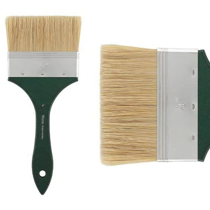 Creative Mark Bonn Bristle Blend Mottler Brush - Mottler Synthetic Hair Paint Brush for Large Scale Work, Acrylic or Oil Paint, and Artists - 4 Inch - size: 4 in