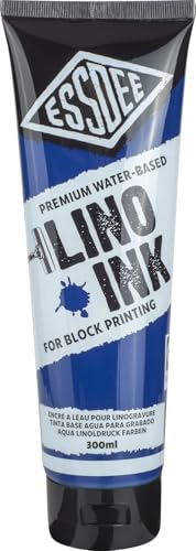 ESSDEE LPI/04 Block Printing Ink, 300ml, Blue - color: Blue