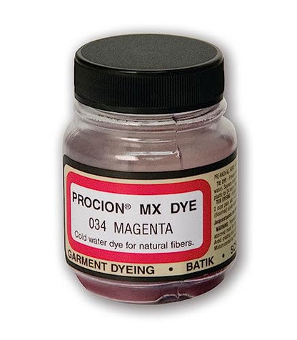 Jacquard Procion Mx Dye .33Oz-Magenta - color: Magenta, size: 2/3oz