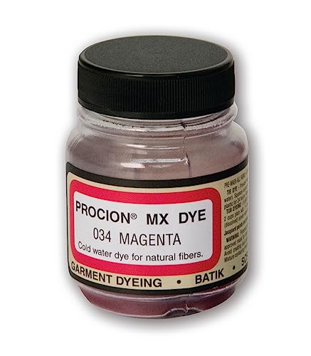 Jacquard Procion Mx Dye .33Oz-Magenta - color: Magenta, size: 2/3oz