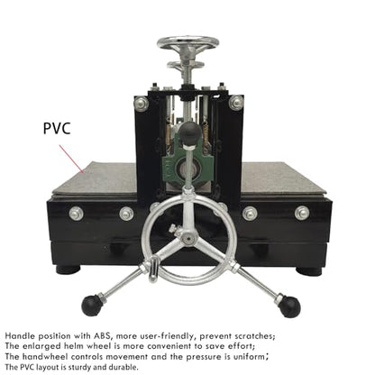 PreAsion Etching Press Machine Etching Printing Press Printmaking Letterpress Machine Printmaking Rubbing Machine Plaster Wood Paper Slab Roller Size: 28 * 10cm (11 * 3.9 ")