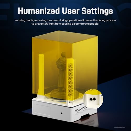 ELEGOO Mercury X Bundle, Wash and Cure Machine for Large Resin 3D Printed Models, Compatible with Saturn, Mars MSLA 3D Printers - style: Mercury X Bundle-M