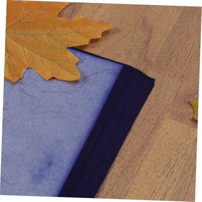 Uonlytech 100Pcs Blue Graphite Carbon Transfer Paper for Tracing Drawing Paper Canvas and More for Crafts and Design Projects
