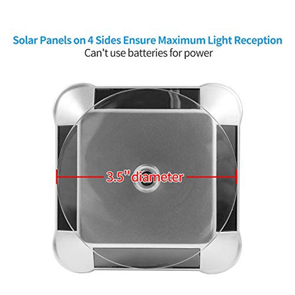 3D Printer UV Resin Curing Light with Solar Turntable 360°Rotating Stand for SLA DLP LCD 3D Printer Solidify Photosensitive Resin 405nm UV Resin Affect, DIY Curing Enclosure