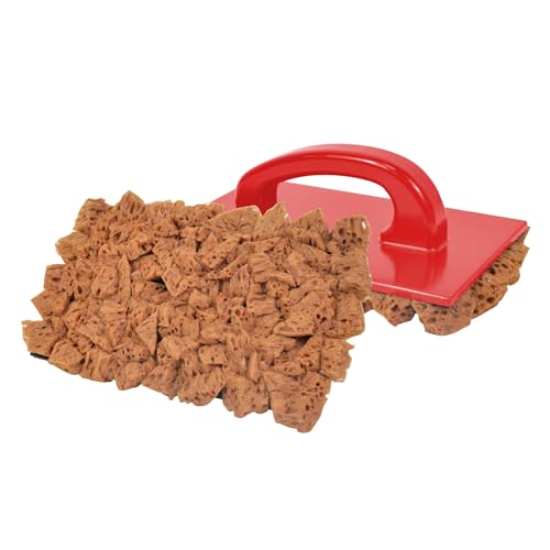 Large Paint Sponge Texture Sponge Art Sea Sponges for Texture Repair, Painting Ceiling, Wall Decorating(EG019-KB-A) - color: Red