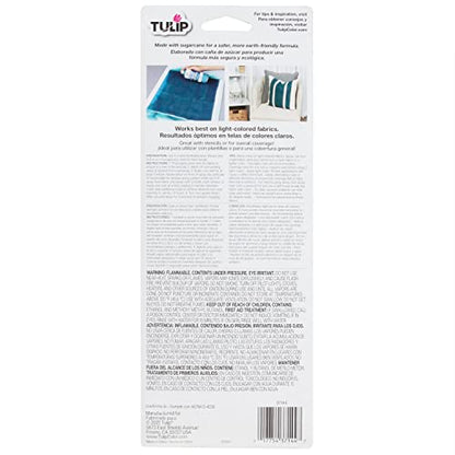 TULIP ColorShot Fabric Spray Paint for Upholstery, Permanent Spray-On Fabric Paint for Furniture, 8 oz, Charcoal Grey - color: Charcoal Grey