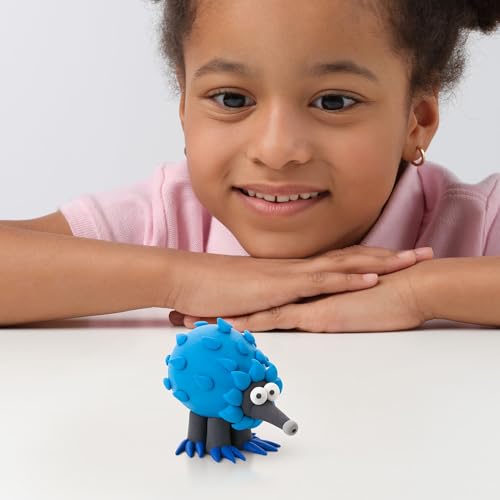HEY CLAY Set - Colourful Modeling Air Dry Clay Kit for Kids 15 cans and Sculpting Tools with Fun Interactive Instructions App - Children 3+ (Australian Animals) - style: Australian Animals