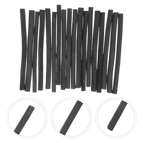 DOITOOL 20pcs Charcoal Sticks for Drawing 7-9mm Diameter Compressed Willow Charcoal Pencils Professional Sketching Shading Art Supplies for Students and Adults