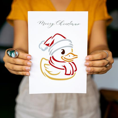 FINGERINSPIRE 6PCS Duck Stencils 5.9x5.9 Inch Cute Little Duck Painting Stencils Fun Cartoon Ducks Drawing Templates with a Brush for Crafts Wall Decor Wood Fabric Furniture Decoration - style: Duck