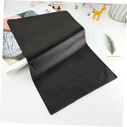 SEWACC 100 Sheets Graphite Carbon Paper Transfer Paper for Art Easy Design Transfer onto Multiple Surfaces