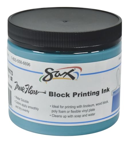 Ink SAX Block Printing Pint Turquoise