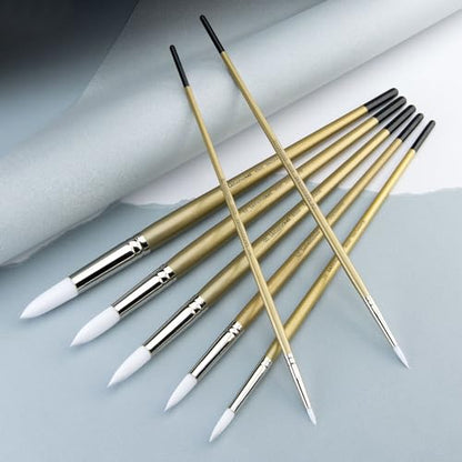 Snowhite Royal and Langnickel Brush Set, Filbert, 7-Piece - style: Filbert