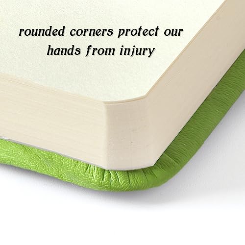 5" x 5" Hardcover Sketch Book,Small Mixed Media Sketch Pad,58 Sheets 150GSM Acid-Free Artist Drawing Paper,Travel Journal Blank Notebook for Painting,Illustration,Art Supplies.Hami Melon Green - color: 150gsm PU-hami melon green